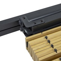 Стіл розкладний Bo-Camp Maryland M 80x63 cm Bamboo Brown (DAS303288)