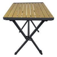 Стіл розкладний Bo-Camp Maryland M 80x63 cm Bamboo Brown (DAS303288)