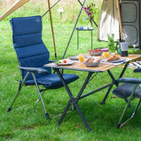 Стіл розкладний Bo-Camp Maryland M 80x63 cm Bamboo Brown (DAS303288)