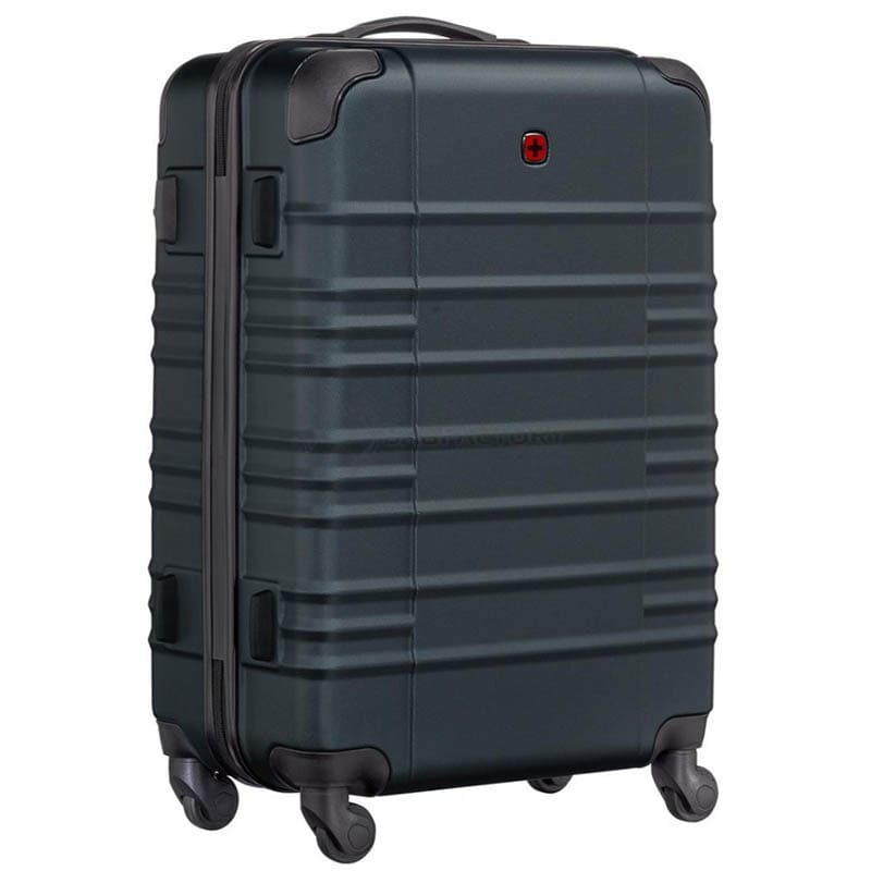 Валіза на 4-х колесах Wenger Amplar Navy Blue M 61л (Wt653147)