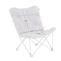 Крісло кемпінгове Outwell Fremont Lake Black/Grey (931721)