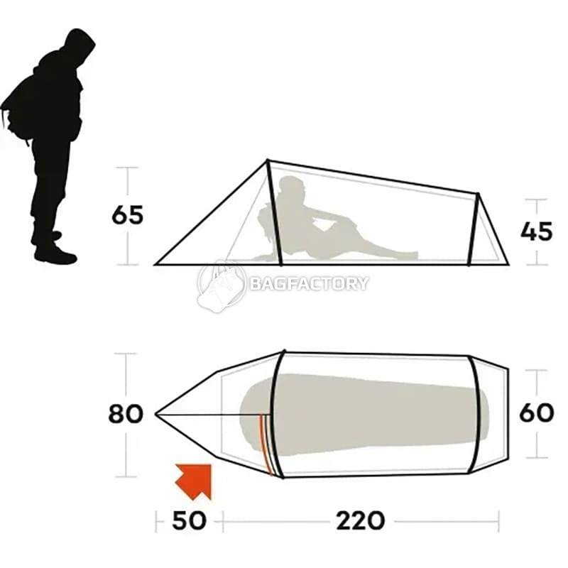 Намет одномісний Ferrino Sling 1 Blue (929754)