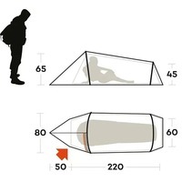 Намет одномісний Ferrino Sling 1 Blue (929754)