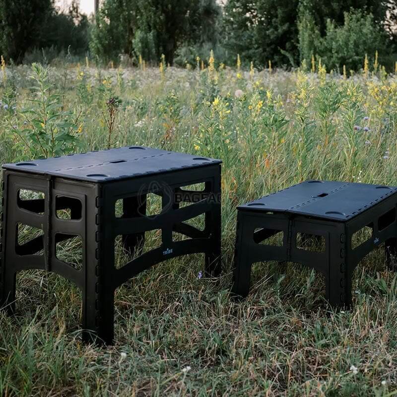 Стіл кемпінговий Tribe Camp Table Low пластиковий 70x44x39.5 см Black (T-EF-0003-black)