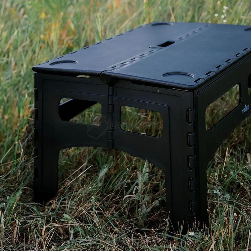 Стіл кемпінговий Tribe Camp Table Low пластиковий 70x44x39.5 см Black (T-EF-0003-black)