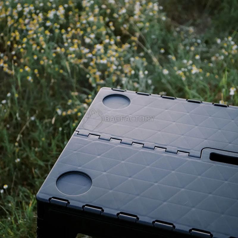 Стіл кемпінговий Tribe Camp Table High пластиковий 70x44.5x55 см Black (T-EF-0004-black)