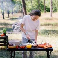 Стіл кемпінговий Tribe Camp Table Alu 86x42x44-68 см Black (T-EC-0005-black)