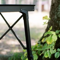 Стіл кемпінговий Tribe Camp Table Alu 86x42x44-68 см Black (T-EC-0005-black)