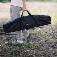 Стіл кемпінговий Tribe Camp Table Alu 86x42x44-68 см Black (T-EC-0005-black)