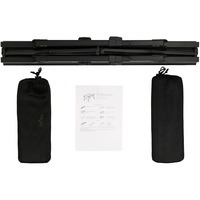 Стіл кемпінговий Tribe Camp Table Alu 86x42x44-68 см Black (T-EC-0005-black)