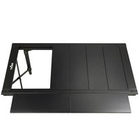 Стіл кемпінговий Tribe Camp Table Alu 86x42x44-68 см Black (T-EC-0005-black)
