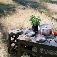 Стілець кемпінговий Tribe Camp Chair High пластиковий Olive (T-EF-0002-olive)