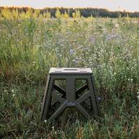 Стілець кемпінговий Tribe Camp Chair High пластиковий Olive (T-EF-0002-olive)