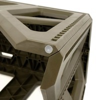 Стілець кемпінговий Tribe Camp Chair High пластиковий Olive (T-EF-0002-olive)