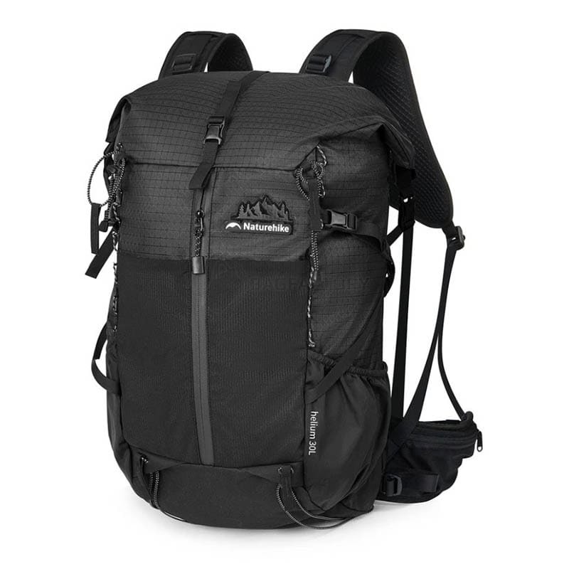 Туристичний рюкзак Naturehike Helium CNK2300016 30+5 л Чорний (6976507661331)
