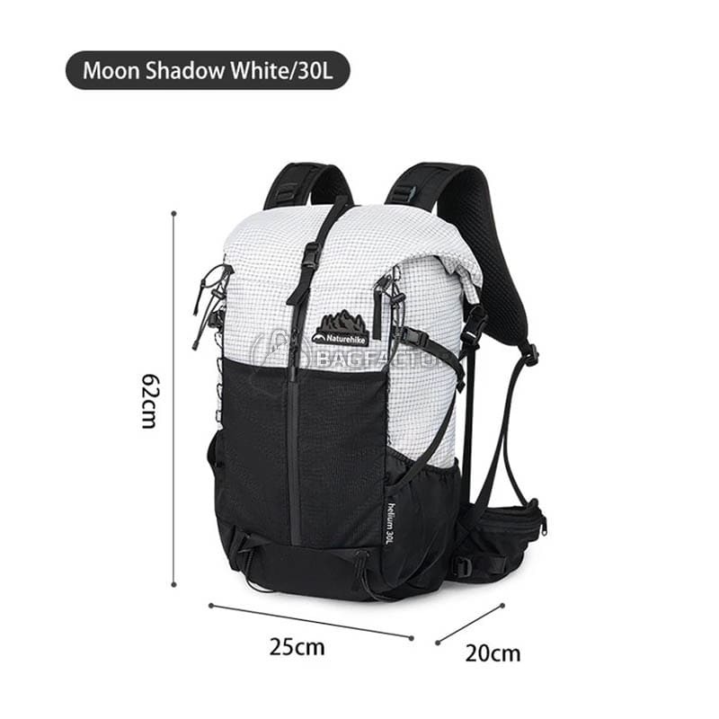 Туристичний рюкзак Naturehike Helium CNK2300016 30+5 л Чорний (6976507661331)