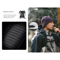 Туристичний рюкзак Naturehike Helium CNK2300016 30+5 л Чорний (6976507661331)