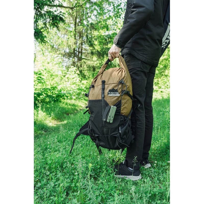 Туристичний рюкзак Naturehike Helium CNK2300016 30+5 л Коричневый (6976507661133)