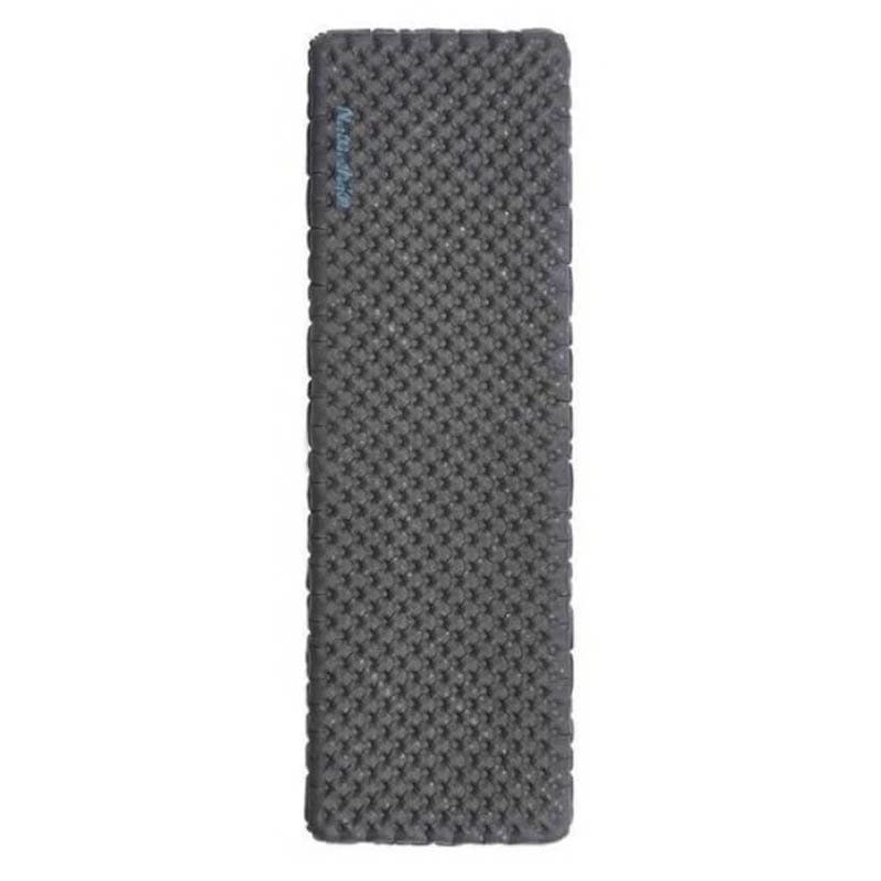 Туристичний килимок Naturehike CNH22DZ018 з мішком для надування 196x64x7 см Чорний (6975641888475)