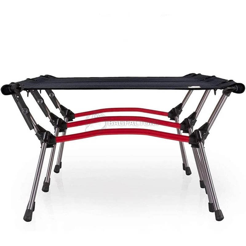 Ліжко розкладне Naturehike NH19JJ006 алюміній 190x65x38 см Чорний (6927595740606)