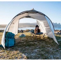 Ліжко розкладне Naturehike NH20JJ009 алюміній 190x65x38/18 см Бежевий (6927595747735)