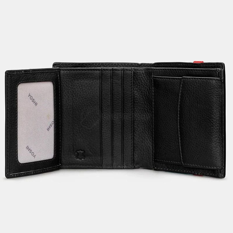 Гаманець чоловічий Yoshi Y2035E 17 1 Elastic Black (Y2035E 17 1)