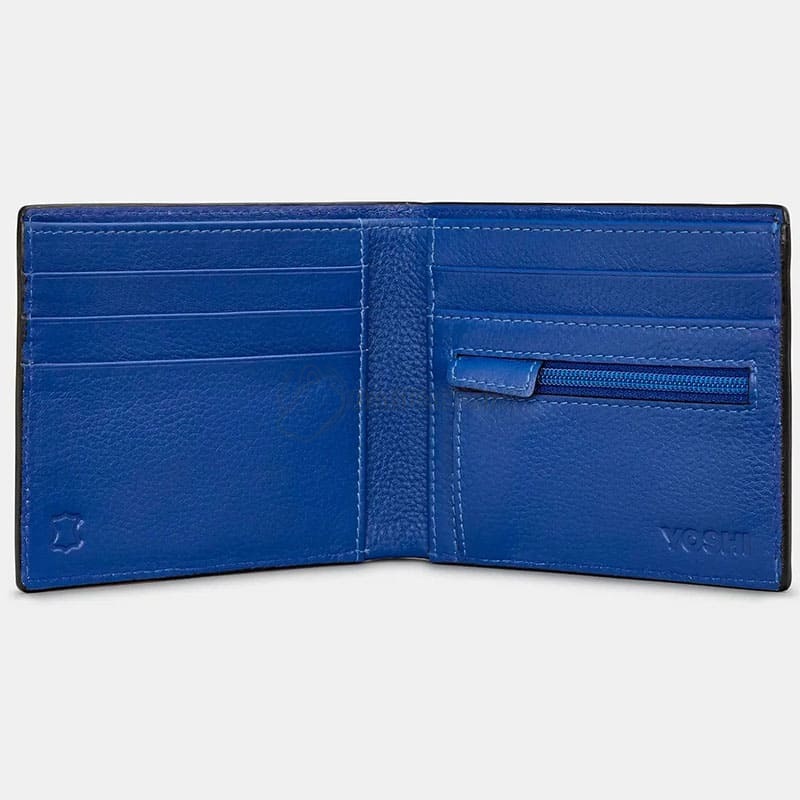 Гаманець чоловічий Yoshi Y2378 Black/Blue (Y2378 17 29)