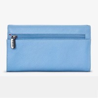 Жіночий шкіряний гаманець Yoshi Y1030 Hodson Bee Happy Blue (Y1030 BEE 21)