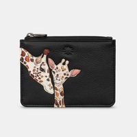 Кардхолдер шкіряний Yoshi Y1219 Morton Mothers Pride Black (Y1219 GRF 1)