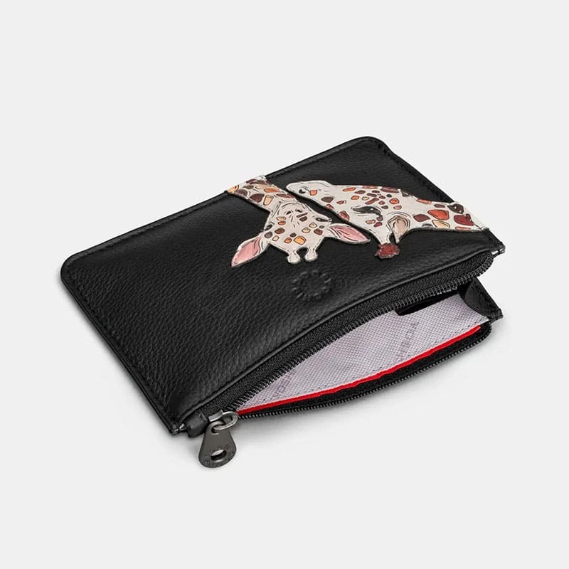 Кардхолдер шкіряний Yoshi Y1219 Morton Mothers Pride Black (Y1219 GRF 1)