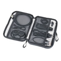 Органайзер для кабелів Troika Blue Cycle Tech Pouch 2 сірий (BCO64/GY)