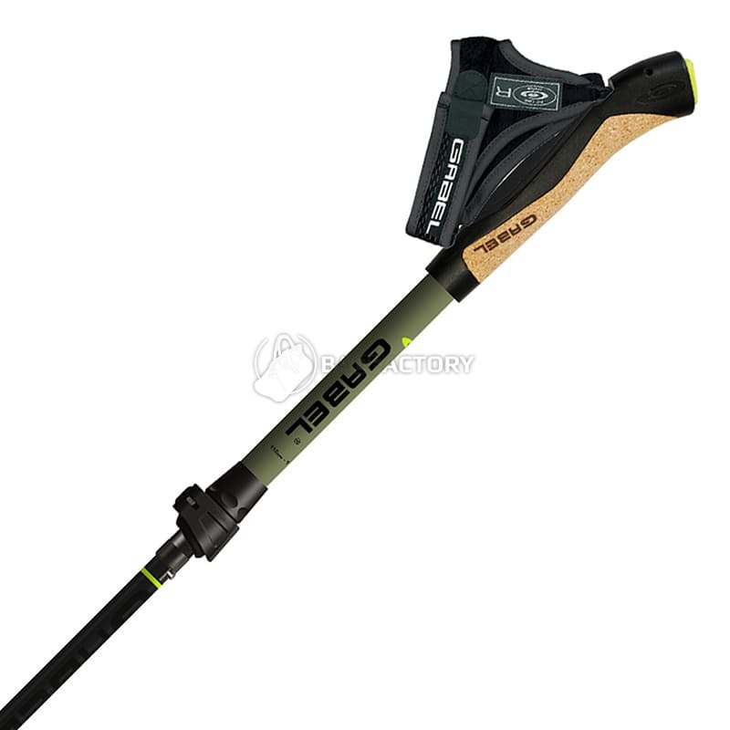 Палиці для скандинавської ходьби Gabel Fusion Wired 37-130 см (DAS303326)