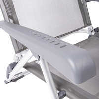 Крісло розкладне Bo-Camp Saint-Tropez Grey (DAS303395)