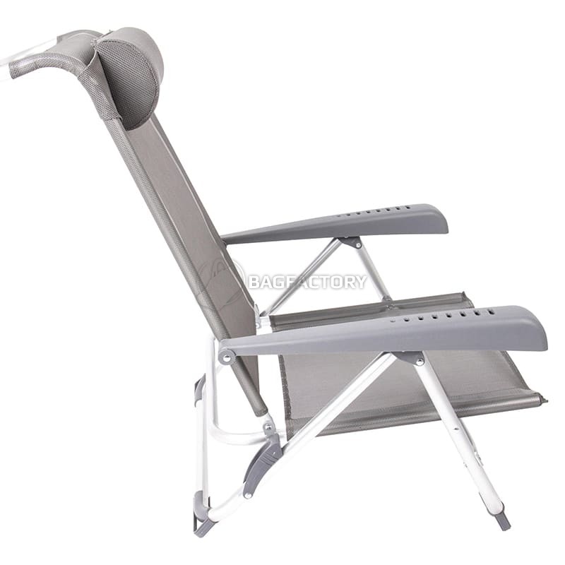 Крісло розкладне Bo-Camp Saint-Tropez Grey (DAS303395)