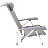 Крісло розкладне Bo-Camp Saint-Tropez Grey (DAS303395)