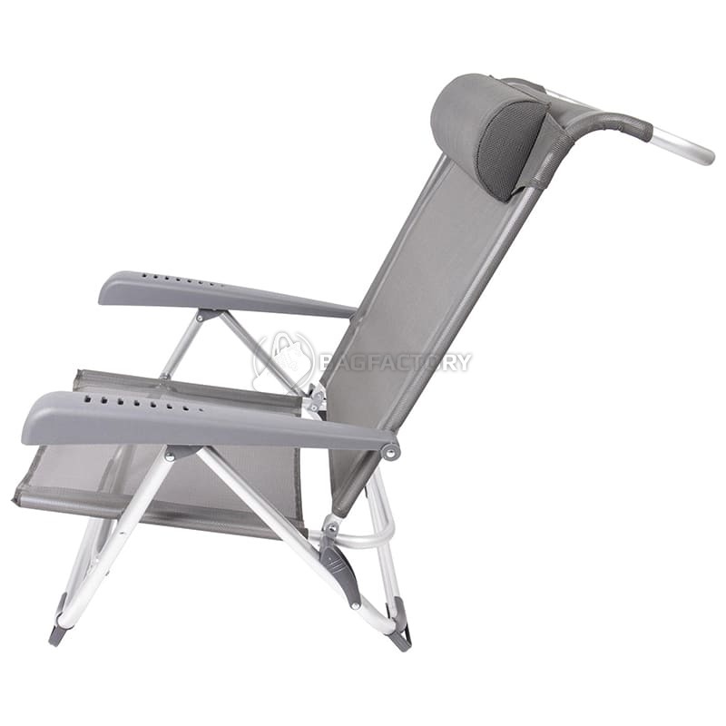 Крісло розкладне Bo-Camp Saint-Tropez Grey (DAS303395)