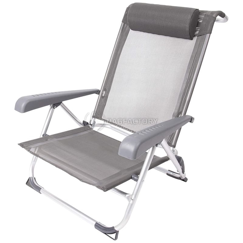 Крісло розкладне Bo-Camp Saint-Tropez Grey (DAS303395)