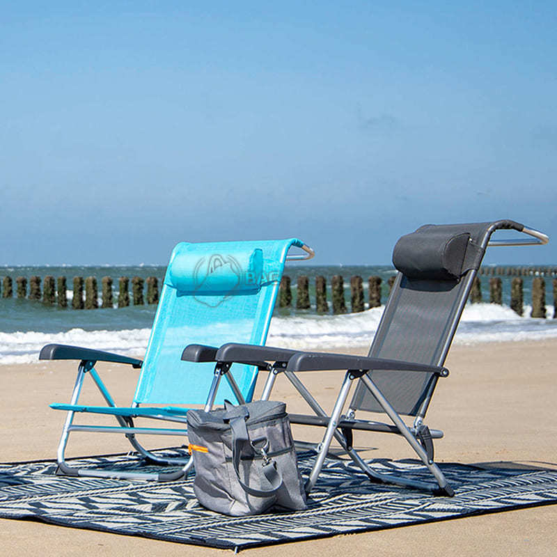 Крісло розкладне Bo-Camp Saint-Tropez Grey (DAS303395)