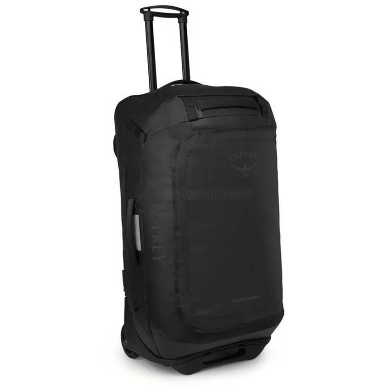 Дорожня сумка на колесах Osprey Transporter Wheeled Duffel 90 raven black/black (009.3973)