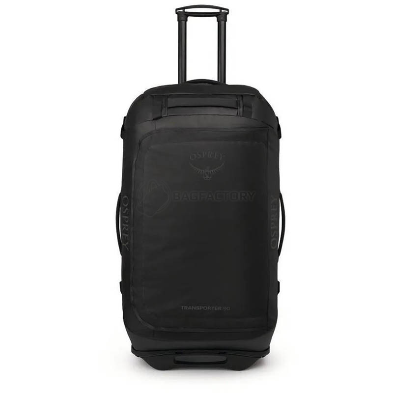 Дорожня сумка на колесах Osprey Transporter Wheeled Duffel 90 raven black/black (009.3973)