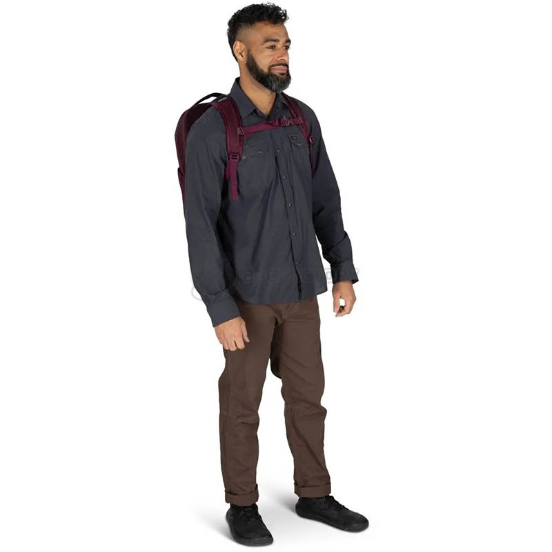 Міський рюкзак Osprey Ozone Laptop Backpack 18л moody burgundy (009.4150)