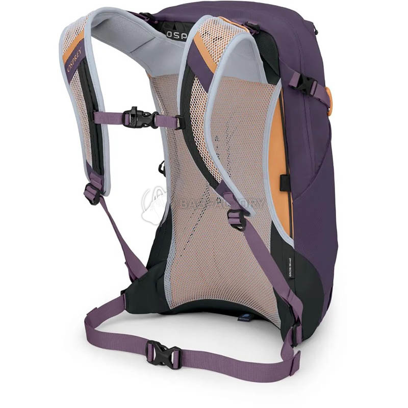 Туристичний рюкзак Osprey Hikelite 18 purple ink/purple dusk/cheddar orange (009.4009)