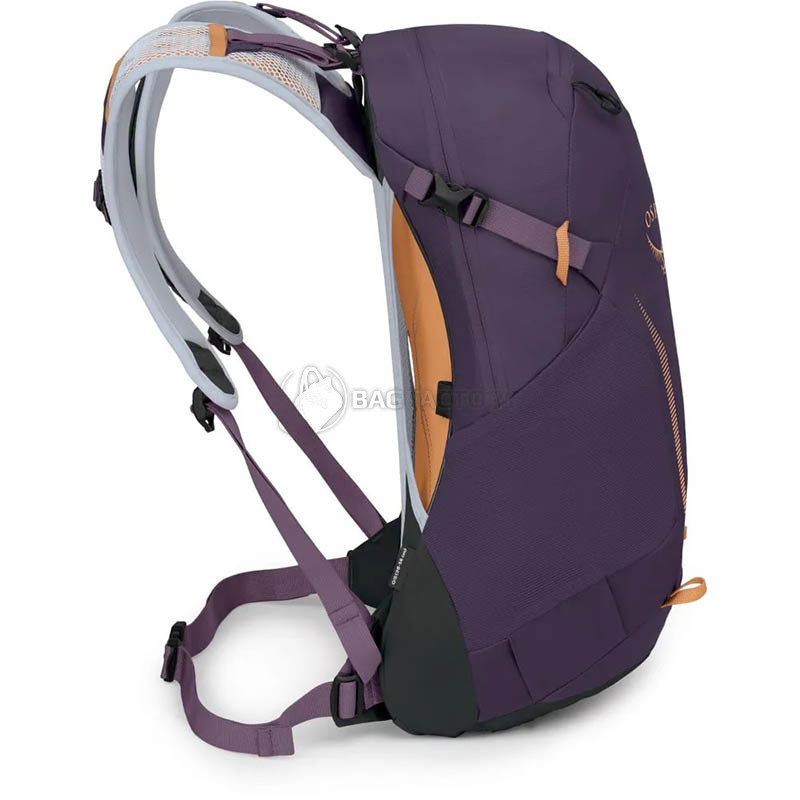 Туристичний рюкзак Osprey Hikelite 18 purple ink/purple dusk/cheddar orange (009.4009)