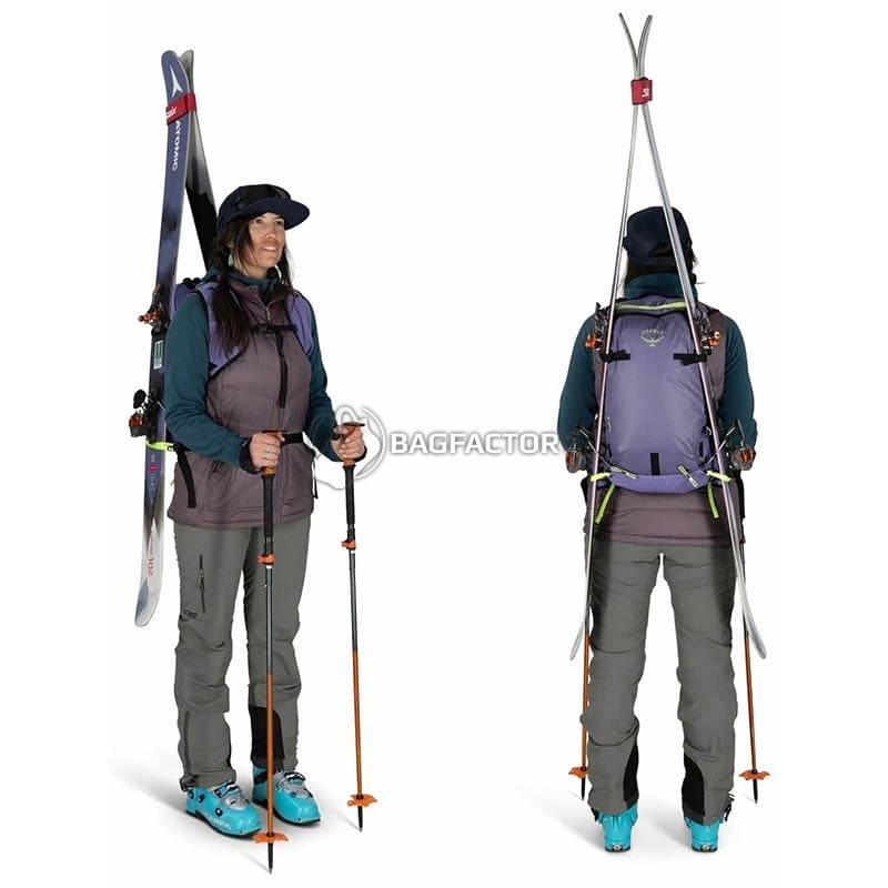 Туристичний рюкзак лижний Osprey Firn 18 tundra green S/M (009.4092)