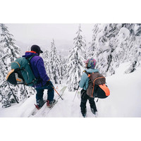 Туристичний рюкзак лижний Osprey Sopris 25 magma brown/raven black (009.4100)