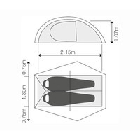 Намет двомісний Exped Mira II HL meadow (018.1217)