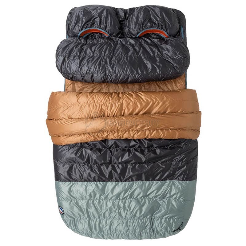 Спальна система Big Agnes King Solomon 20 Double Wide (зріст 183см) asphalt/chinois green (021.0286)