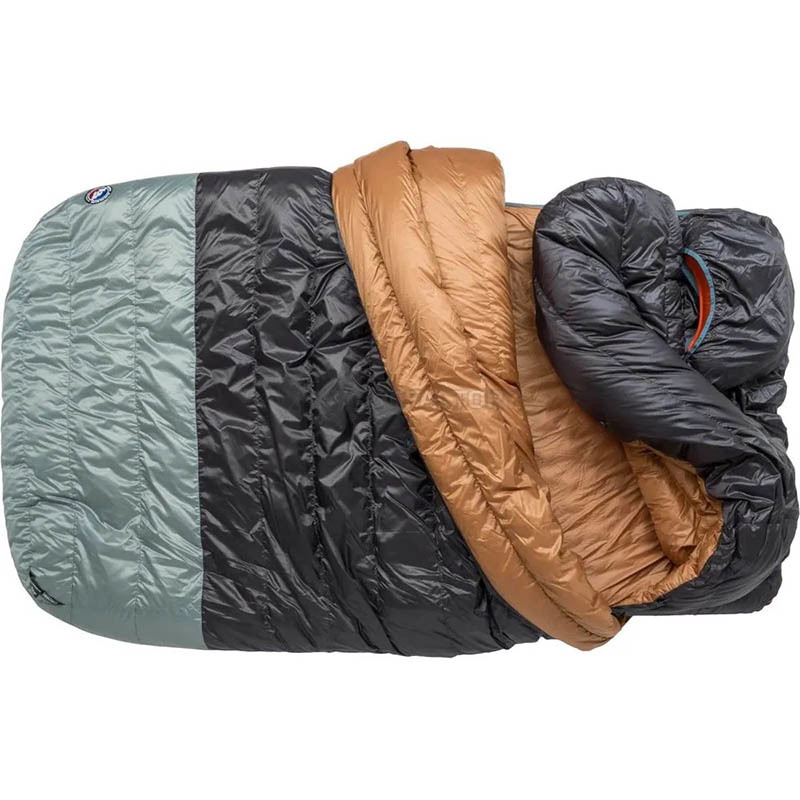 Спальна система Big Agnes King Solomon 20 Double Wide (зріст 183см) asphalt/chinois green (021.0286)