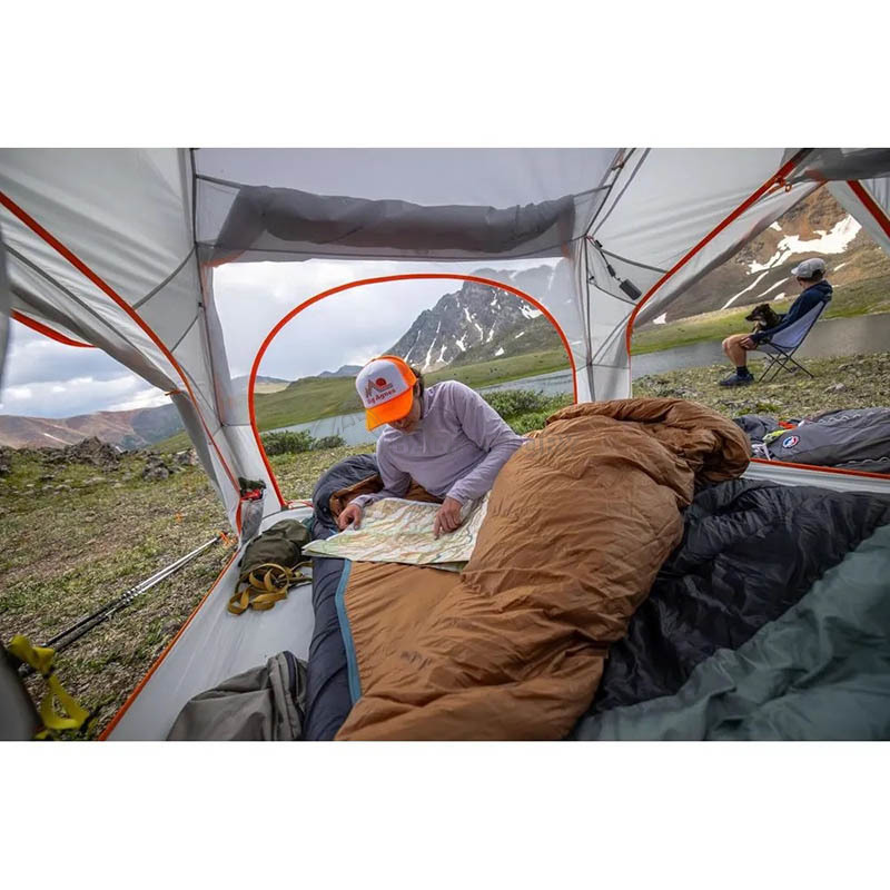 Спальна система Big Agnes King Solomon 20 Double Wide (зріст 183см) asphalt/chinois green (021.0286)