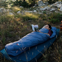 Спальний мішок жіночий Big Agnes Ws Anthracite 20 (зріст 183см) Long lavender Right Zip (021.0293)